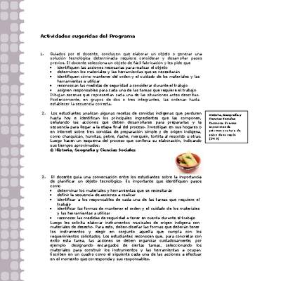 Actividades sugeridas Unidad 2 Actividades sugeridas Unidad 2