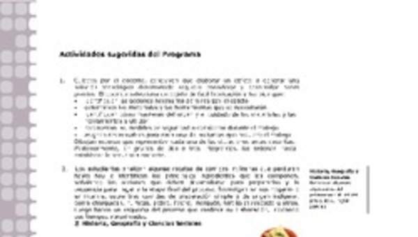 Actividades sugeridas Unidad 2 Actividades sugeridas Unidad 2