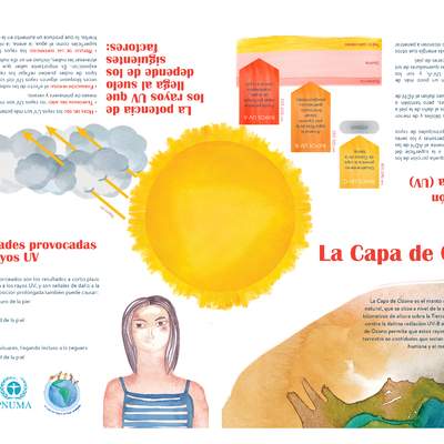 Triptico Capa de ozono