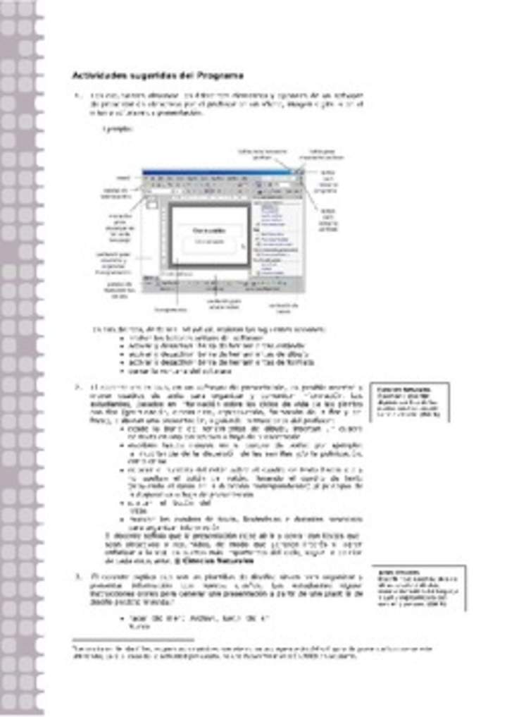 Actividades sugeridas Unidad 1 Actividades sugeridas Unidad 1