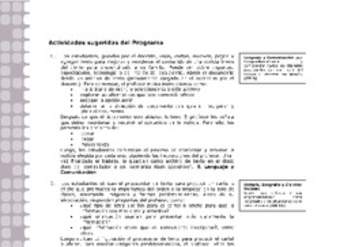 Actividades sugeridas Unidad 1 Actividades sugeridas Unidad 1