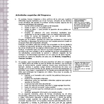 Actividades sugeridas Unidad 1 Actividades sugeridas Unidad 1