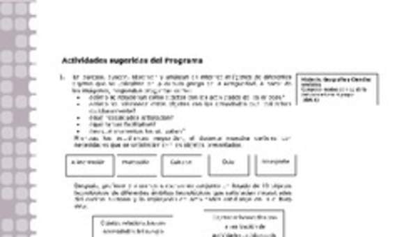 Actividades sugeridas Unidad 2 Actividades sugeridas Unidad 2