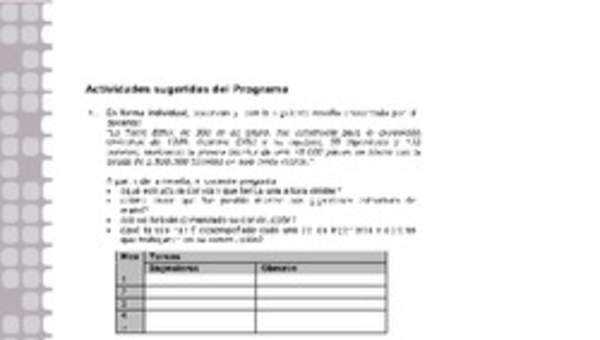 Actividades sugeridas Unidad 2 Actividades sugeridas Unidad 2