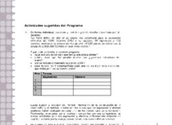 Actividades sugeridas Unidad 2 Actividades sugeridas Unidad 2