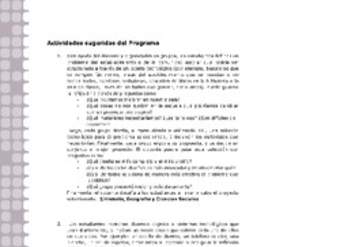 Actividades sugeridas Unidad 1 Actividades sugeridas Unidad 1