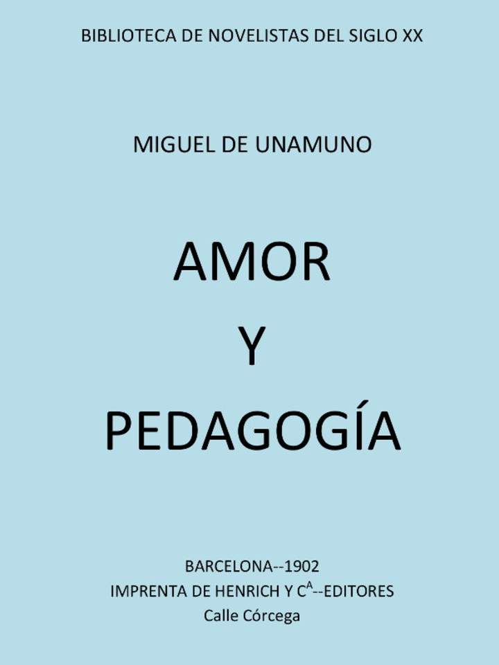 Amor y pedagogía