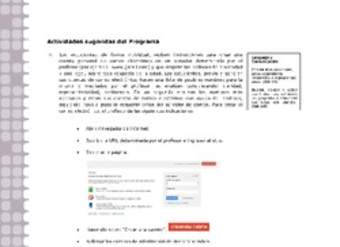 Actividades sugeridas Unidad 1 Actividades sugeridas Unidad 1