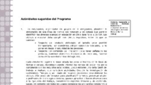 Actividades sugeridas Unidad 2 Actividades sugeridas Unidad 2