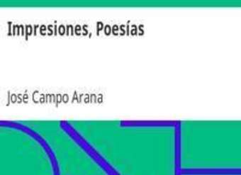 Impresiones: poesías