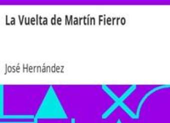 La vuelta de Martín Fierro