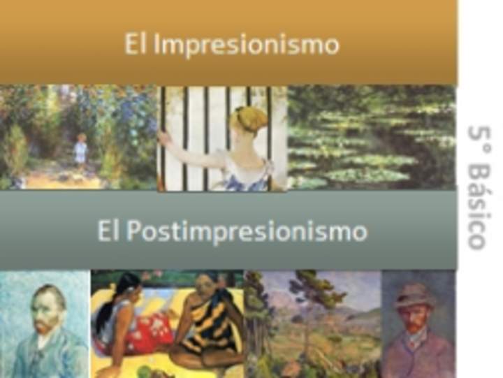 Impresionismo y Postimpresionismo Impresionismo y Postimpresionismo