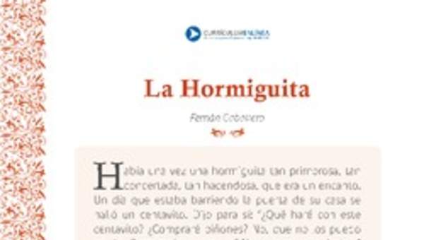 La hormiguita La hormiguita