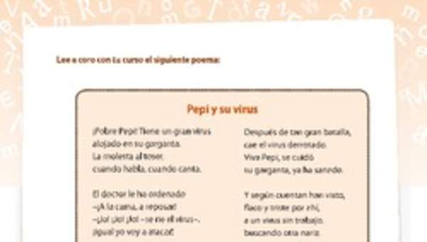 Poema Pepi y su Virus Poema Pepi y su Virus