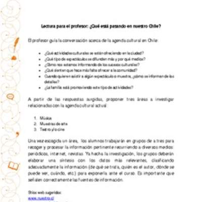 Qué está pasando en nuestro Chile Qué está pasando en nuestro Chile