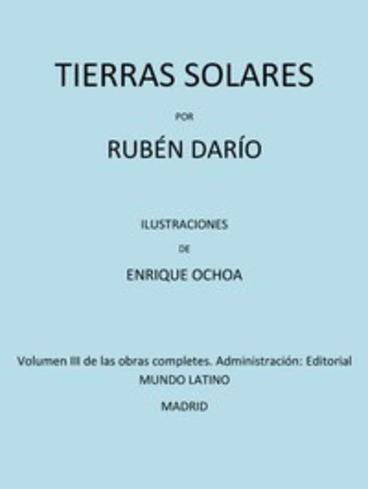 Tierras Solares. Volumen III de las obras completas
