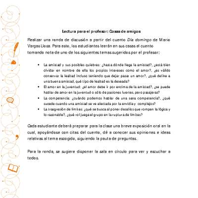 Cosas de amigos Cosas de amigos