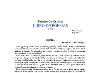 Libro de poemas