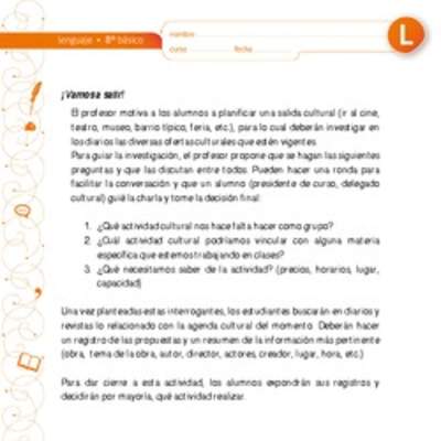 ¡Vamos a salir! ¡Vamos a salir!