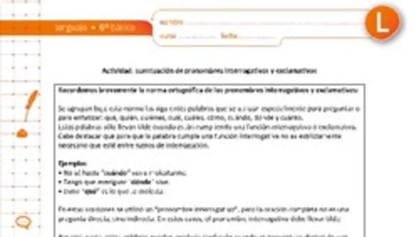Acentuación de pronombres interrogativos y exclamativos Acentuación de pronombres interrogativos y exclamativos