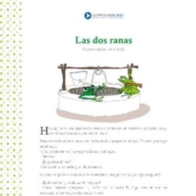 Las dos ranas Las dos ranas