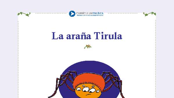 La araña Tirula La araña Tirula