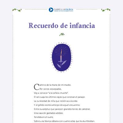 Recuerdo de infancia Recuerdo de infancia