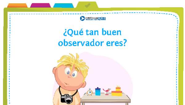 ¿Qué tan buen observador eres? ¿Qué tan buen observador eres?