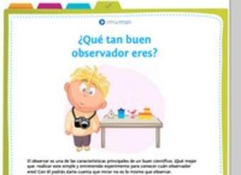 ¿Qué tan buen observador eres? ¿Qué tan buen observador eres?