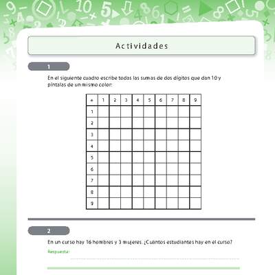 Números y operaciones 17 Números y operaciones 17