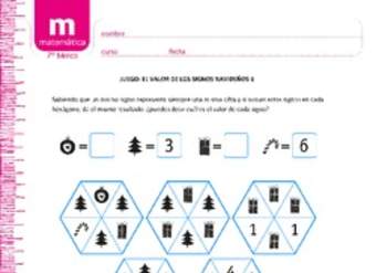 Juego: el valor de los signos navideños 1 Juego: el valor de los signos navideños 1