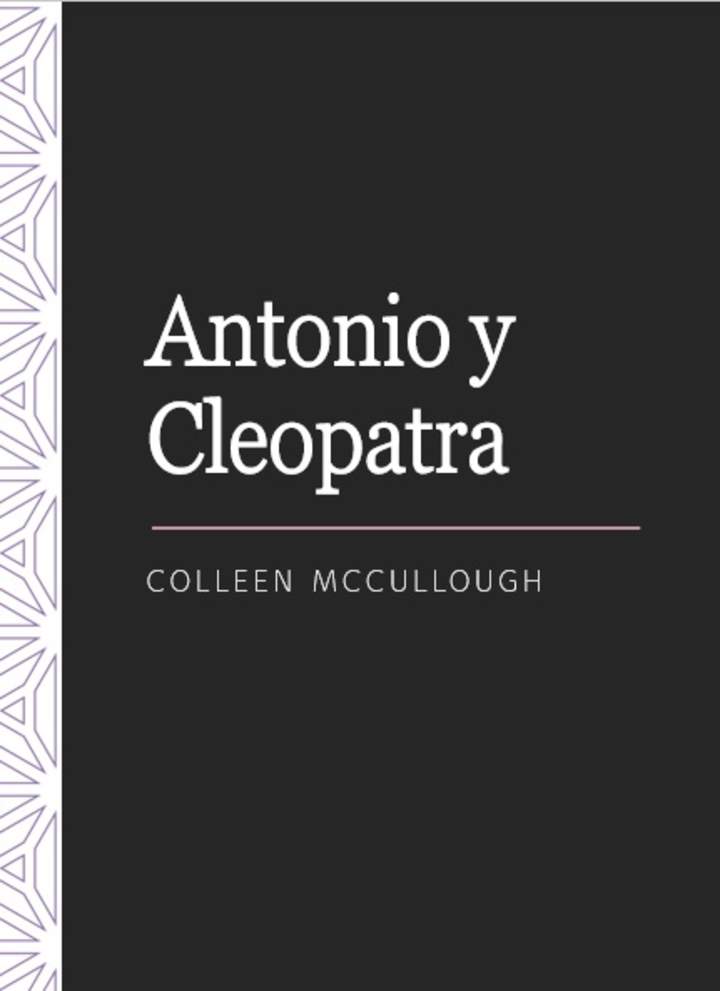 Antonio y Cleopatra