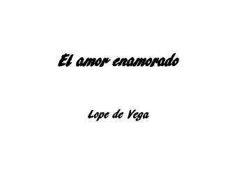El Amor enamorado