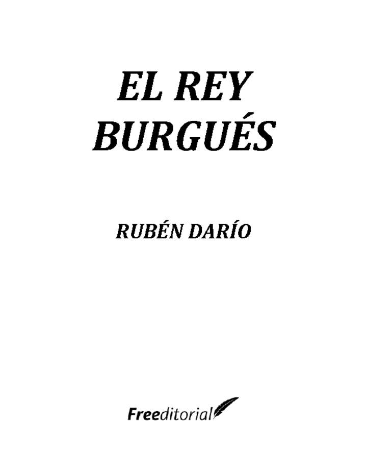 El rey burgués