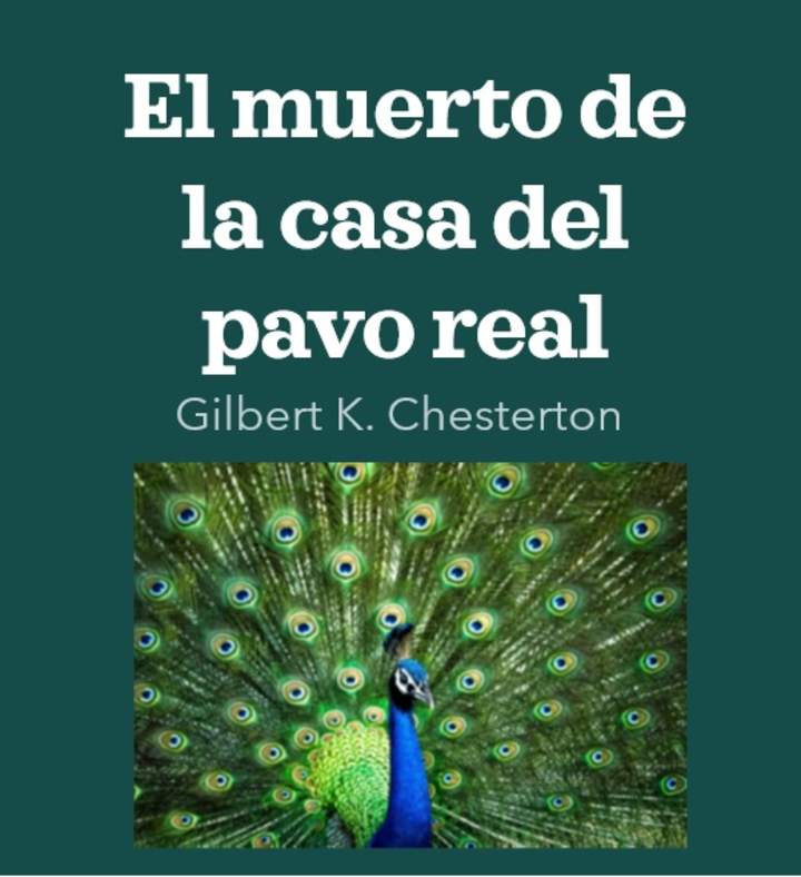 El muerto de la casa del pavo real