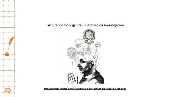 Cómo organizar un proyecto de investigación Cómo organizar un proyecto de investigación