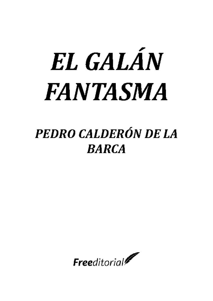 El galán fantasma