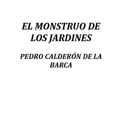 El monstruo de los jardines