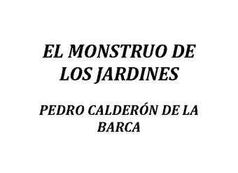 El monstruo de los jardines