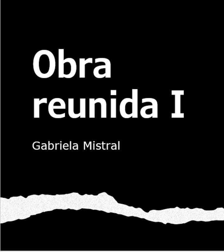 Obra reunida I
