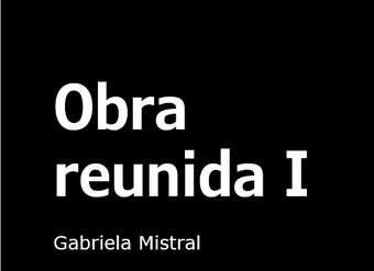 Obra reunida I