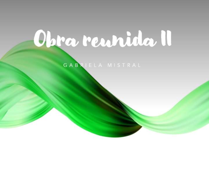 Obra reunida II
