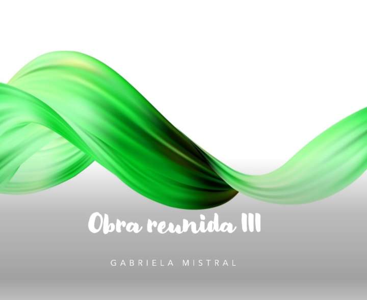 Obra reunida III