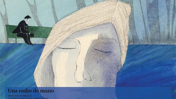 Una radio de mano Una radio de mano