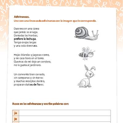 Conciencia fonologica letra J Conciencia fonologica letra J