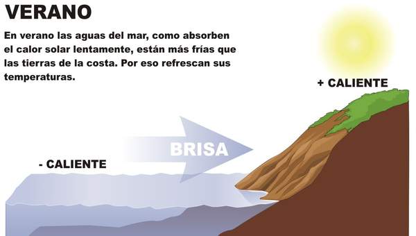 Brisa marina verano invierno Brisa marina verano invierno