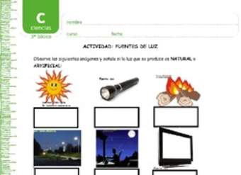 Fuentes de luz Fuentes de luz