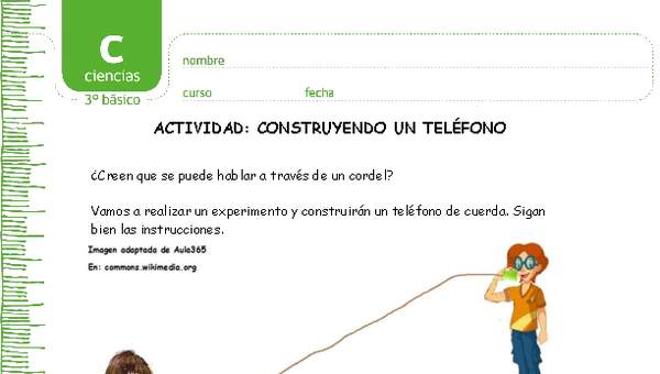 Teléfono de cuerda Teléfono de cuerda