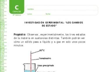 Cambios de estado Cambios de estado