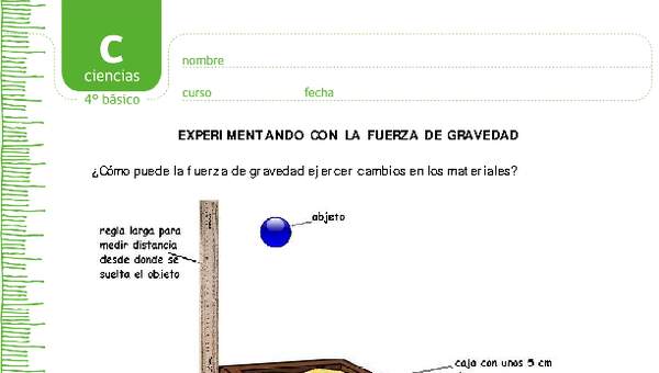 Efecto gravedad sobre objetos Efecto gravedad sobre objetos